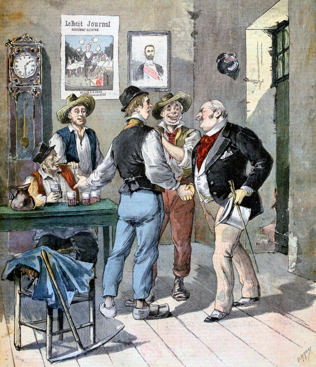 Antes de la elección, 1893 de Henri Meyer