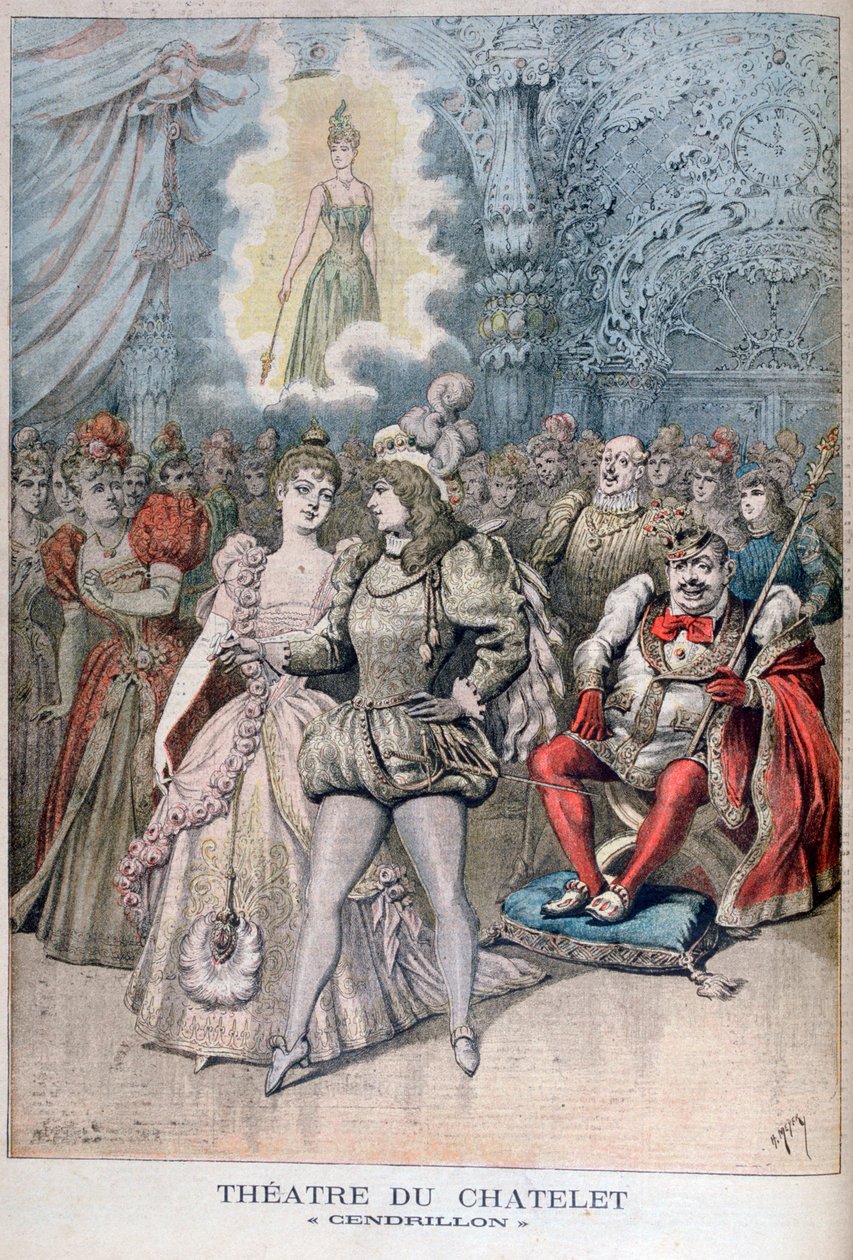 Cenicienta, Théâtre du Châtelet, París, 1895 de Henri Meyer