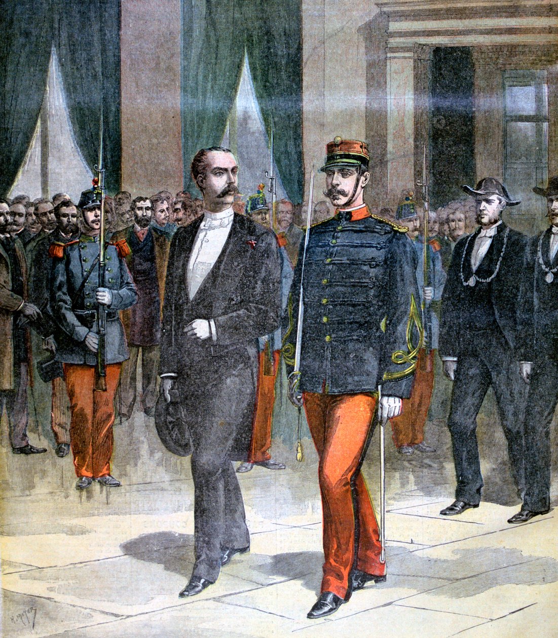 Jean Casimir-Perier, presidente de la cámara de diputados, 1893 de Henri Meyer