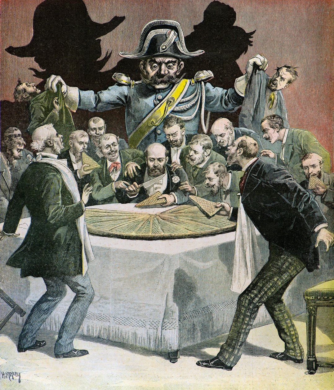 Viñeta del Día del Rey de Henri Meyer