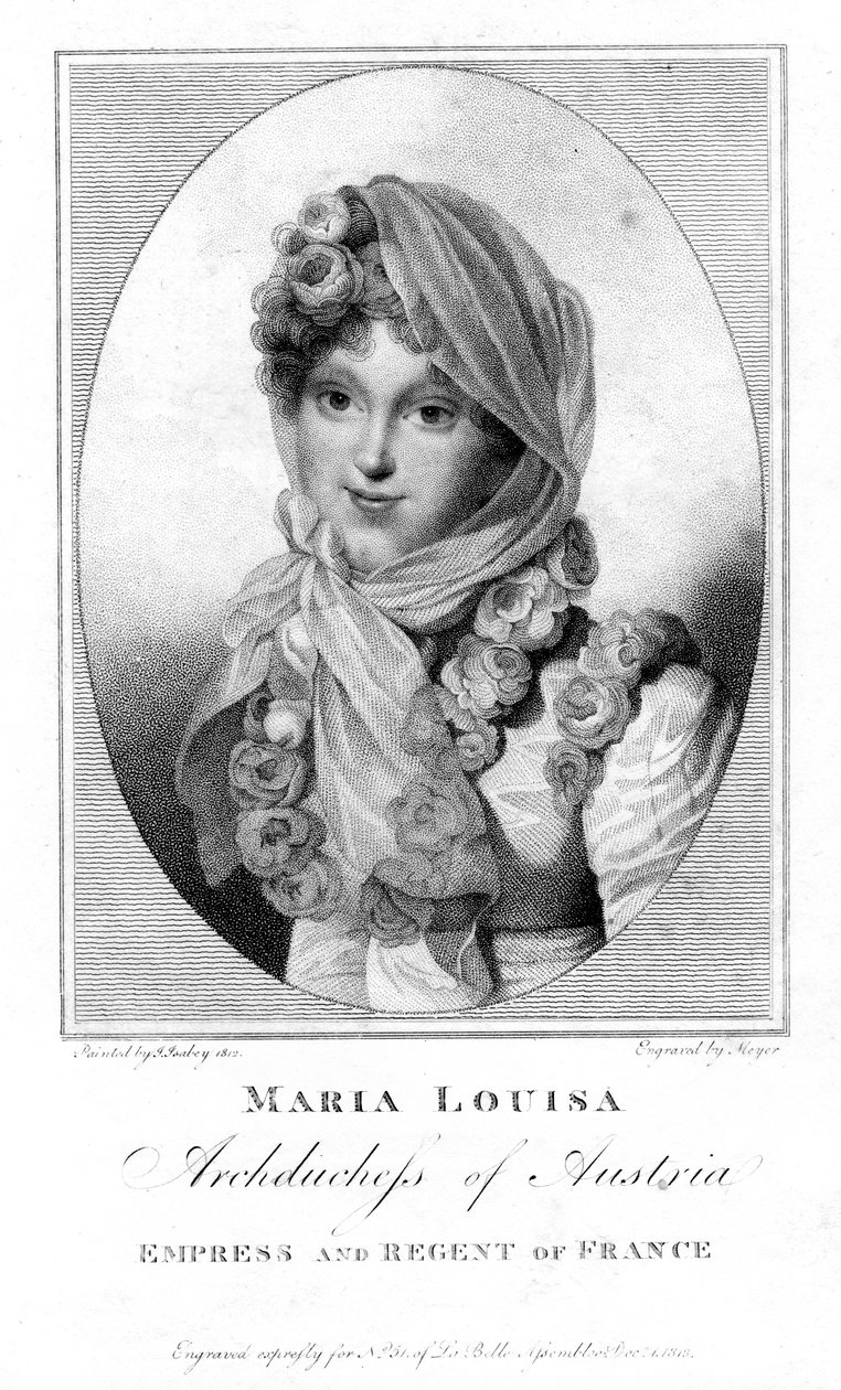 María Luisa, Archiduquesa de Austria, 1813 de Henri Meyer