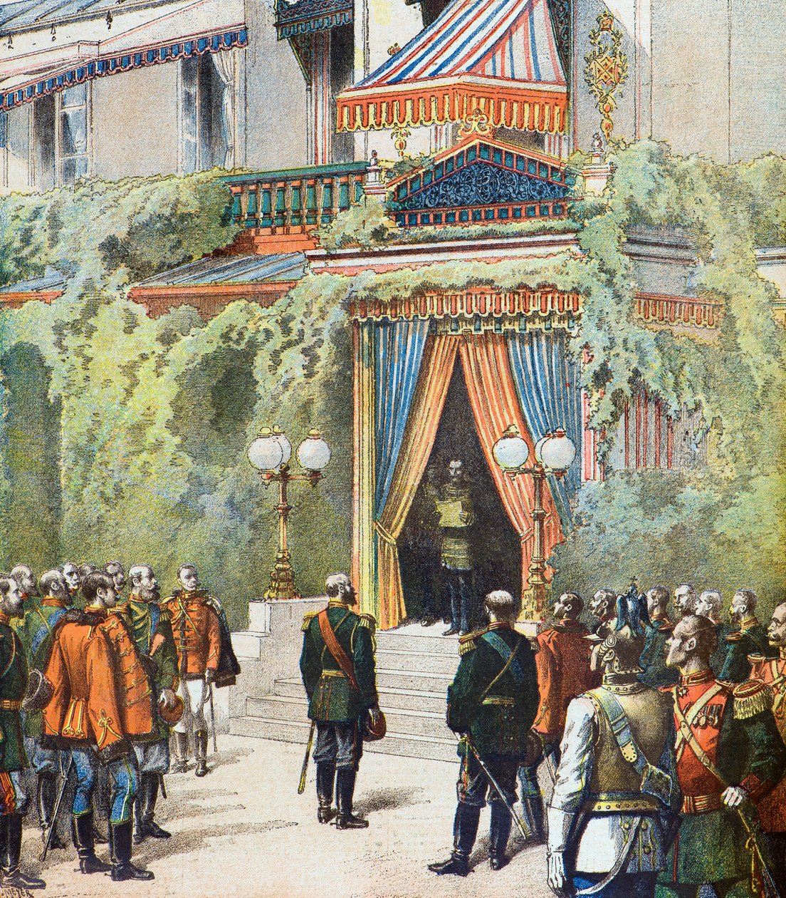 Noticias de la muerte del emperador ruso de Henri Meyer