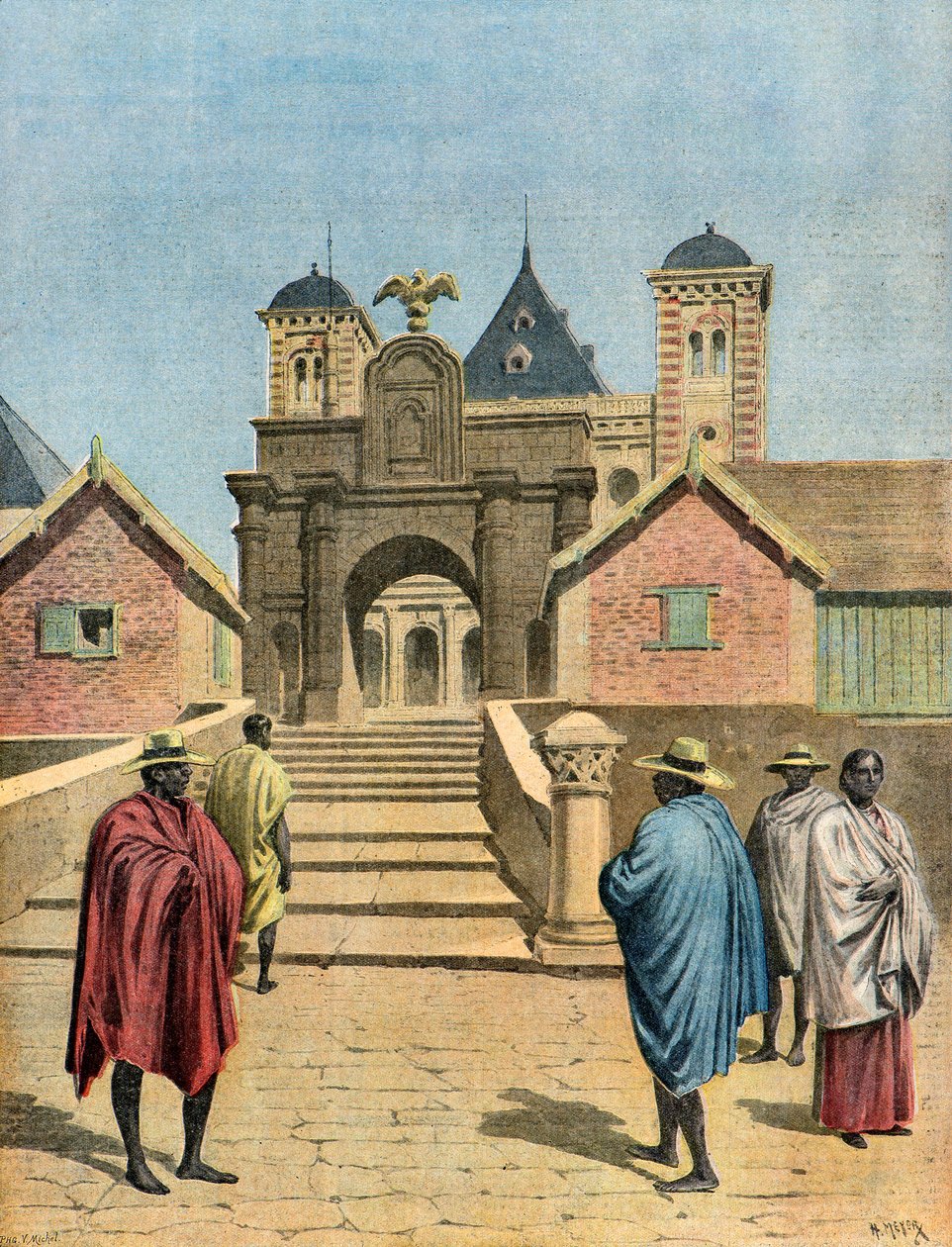 Palacio de la Reina Ranavalona 3 de Henri Meyer