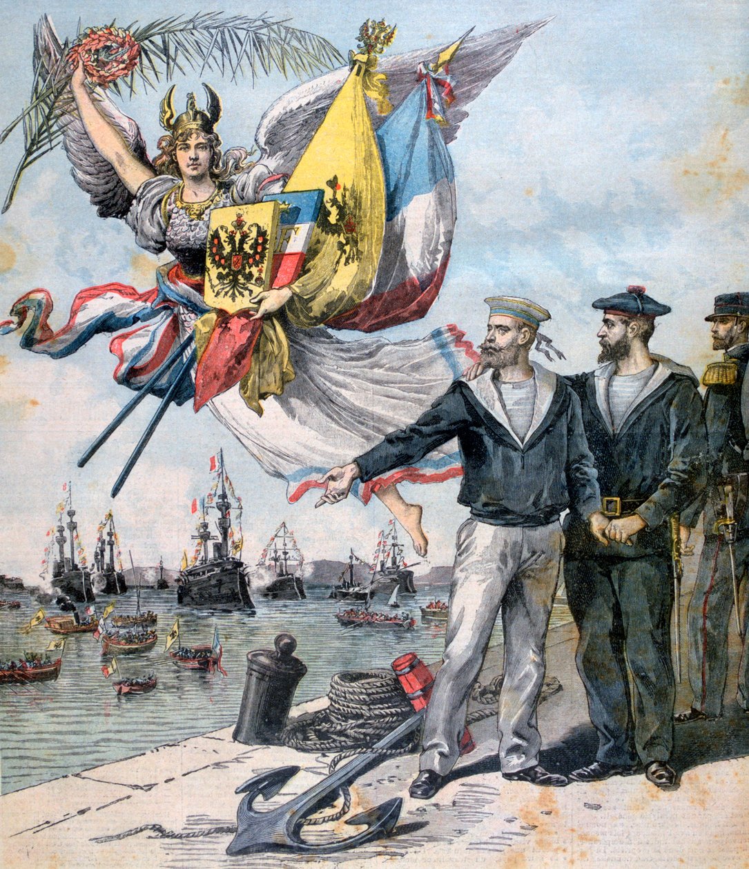 La Entente Franco-Rusa, 1893 de Henri Meyer