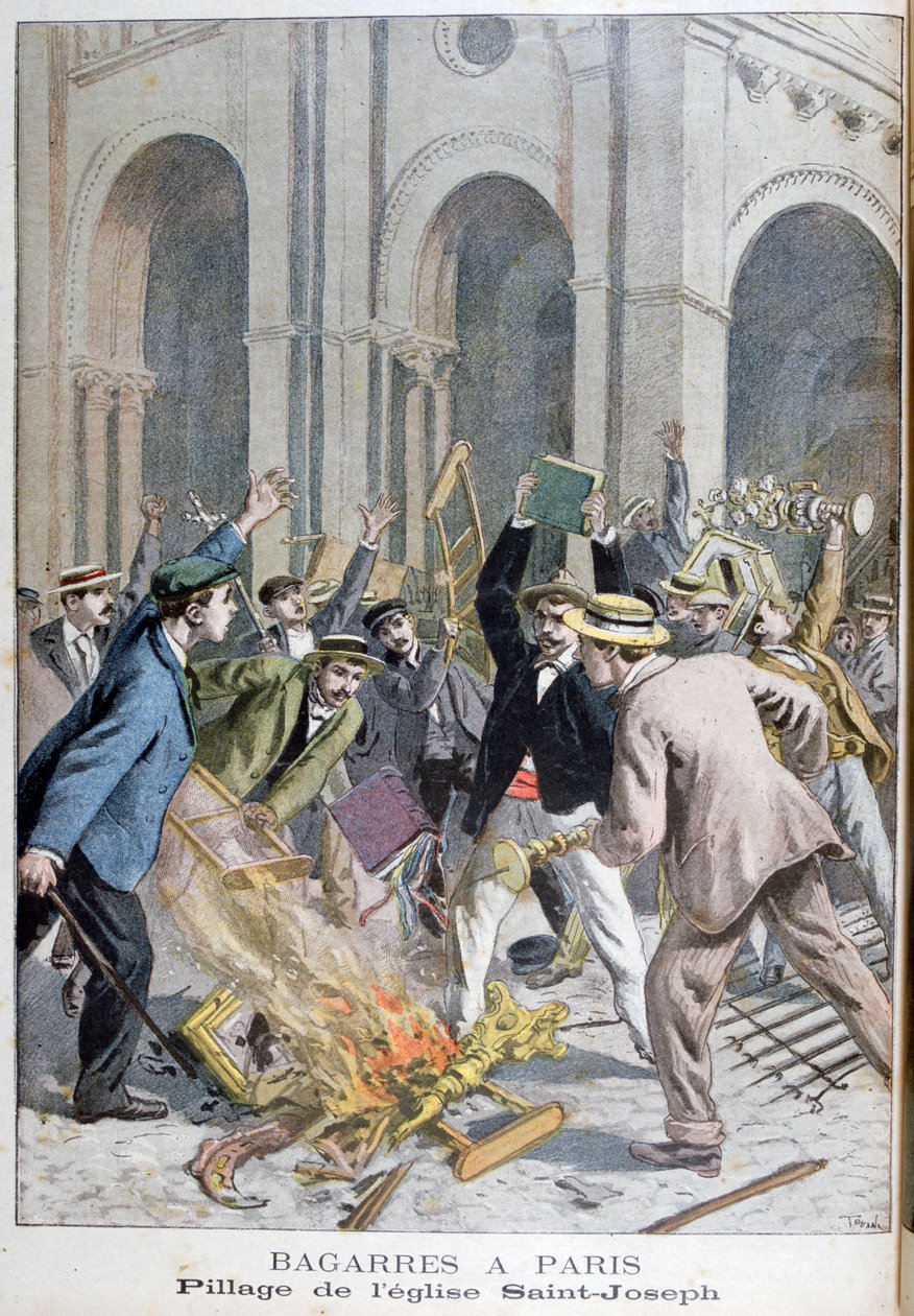 El saqueo de San José, París, 1899 de Henri Meyer