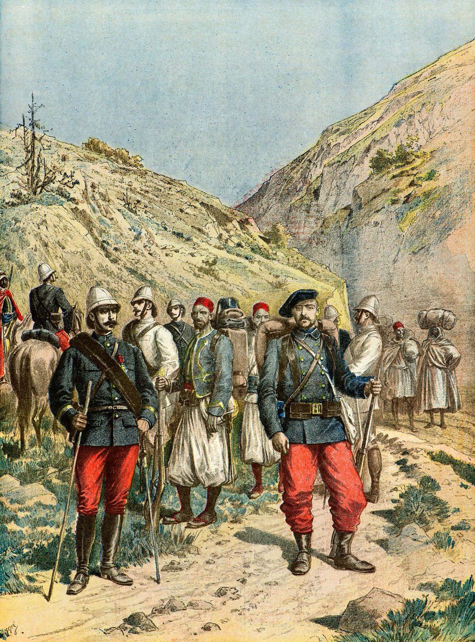 Uniformes del ejército francés de Henri Meyer