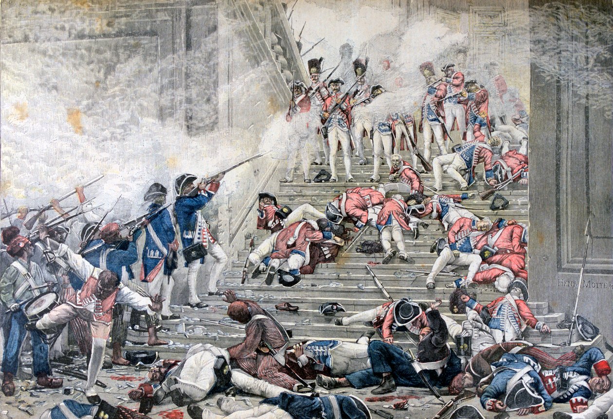 Toma de las Tullerías, 10 de Agosto de 1792, 1892 de Henri Paul Motte