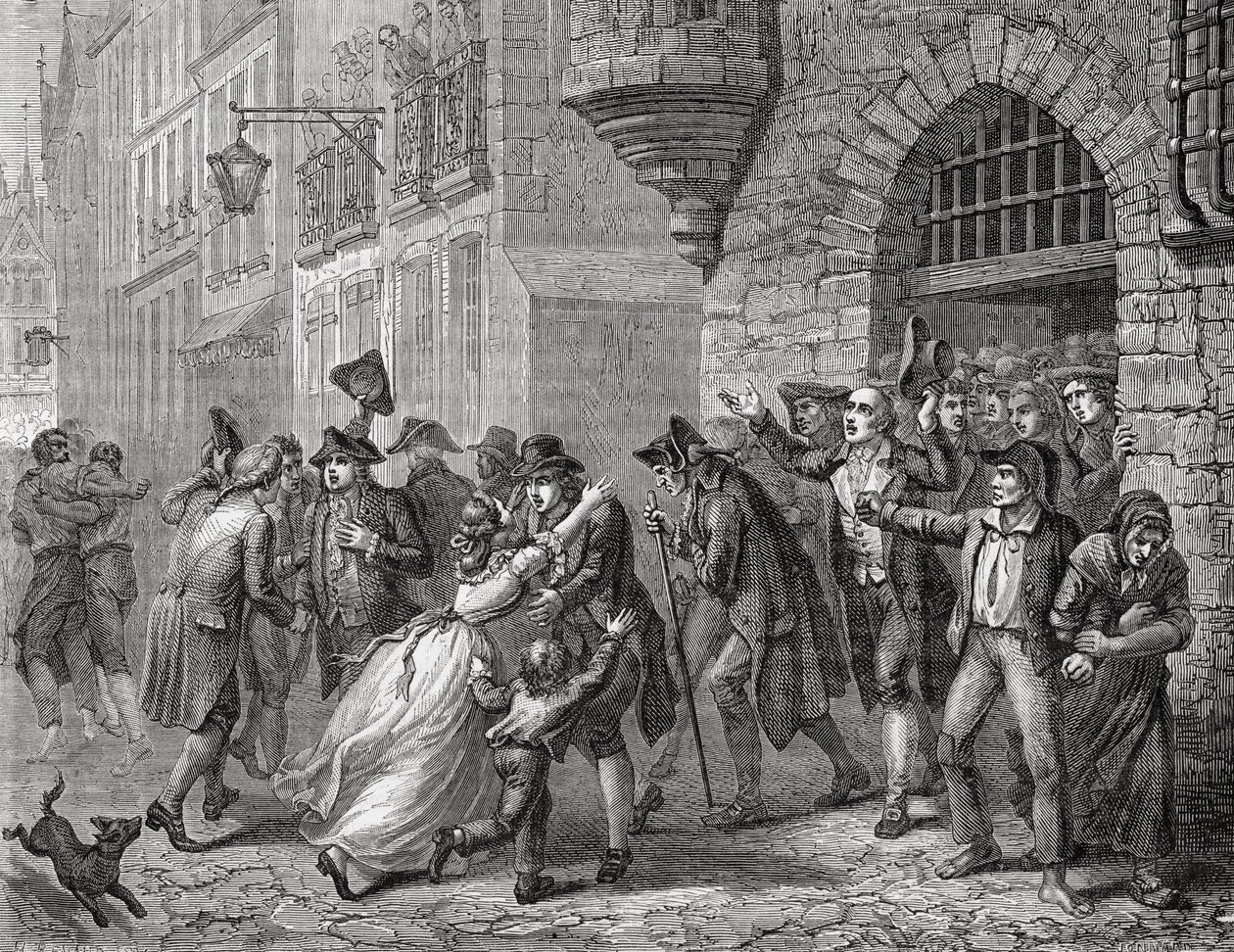La liberación de los moderados, 1794, de 