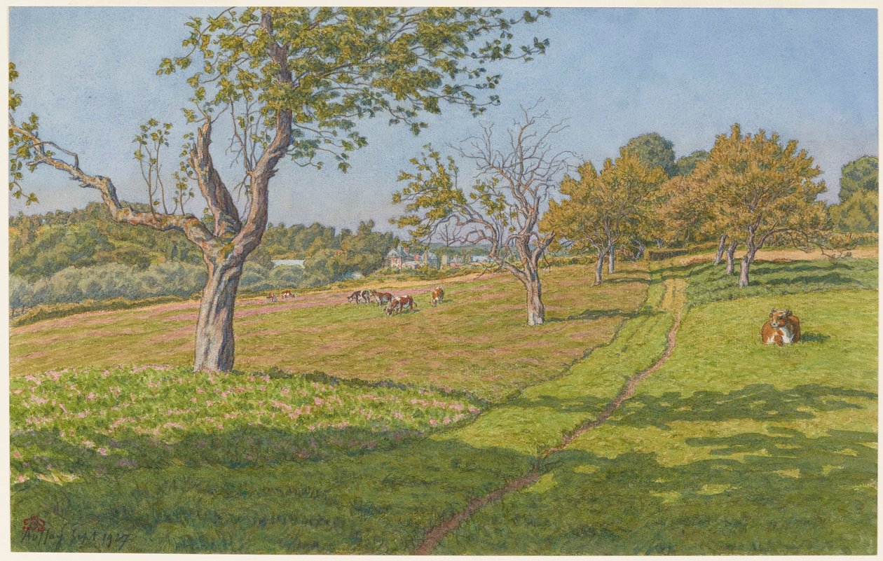 Campos de Auffay de Henri Rivière