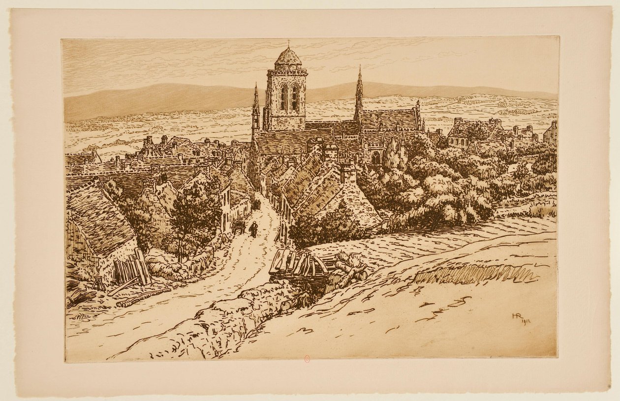 [Iglesia bretona] de Henri Rivière