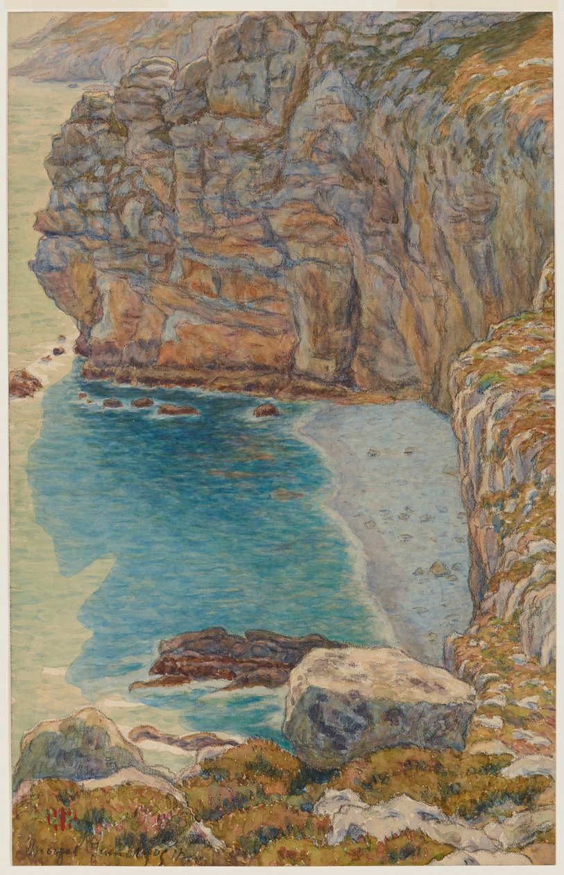 Acantilados de Port Haor. Morgat de Henri Rivière