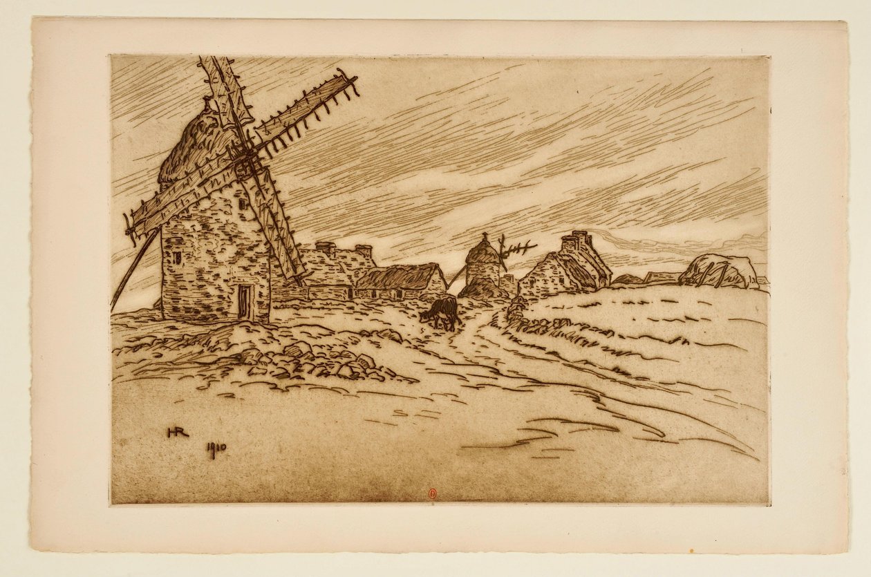 [Molinos de La Palue] de Henri Rivière