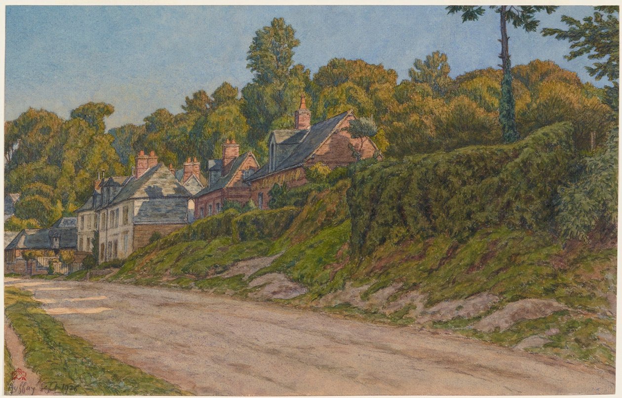 Carretera de Auffay de Henri Rivière