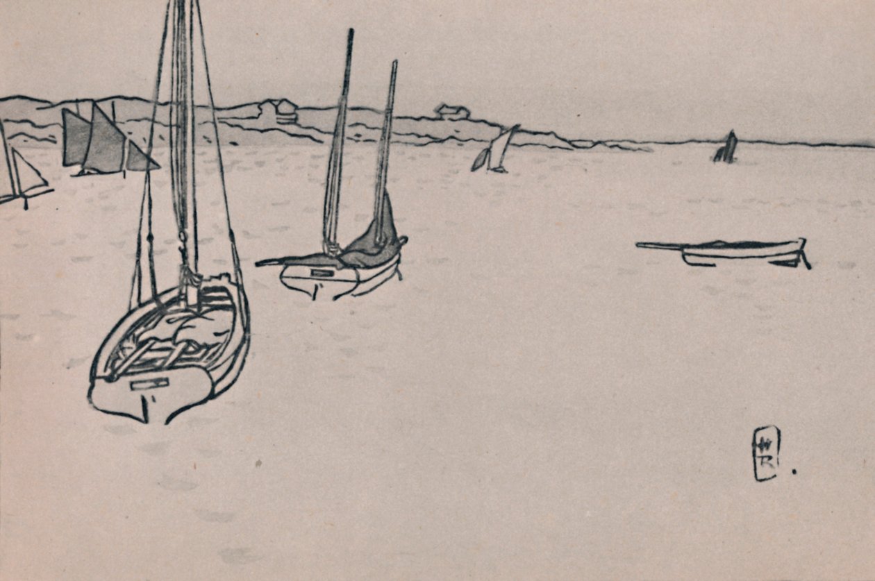 Paisaje bretón, c. 1900s, 1946 de Henri Rivière