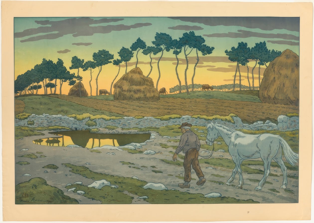 Crepúsculo de Henri Rivière