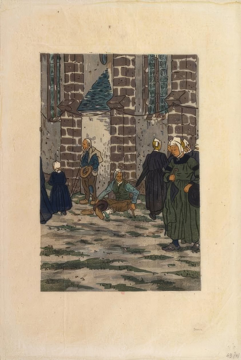 El Perdón de Sainte-Anne-la-Palud de Henri Rivière