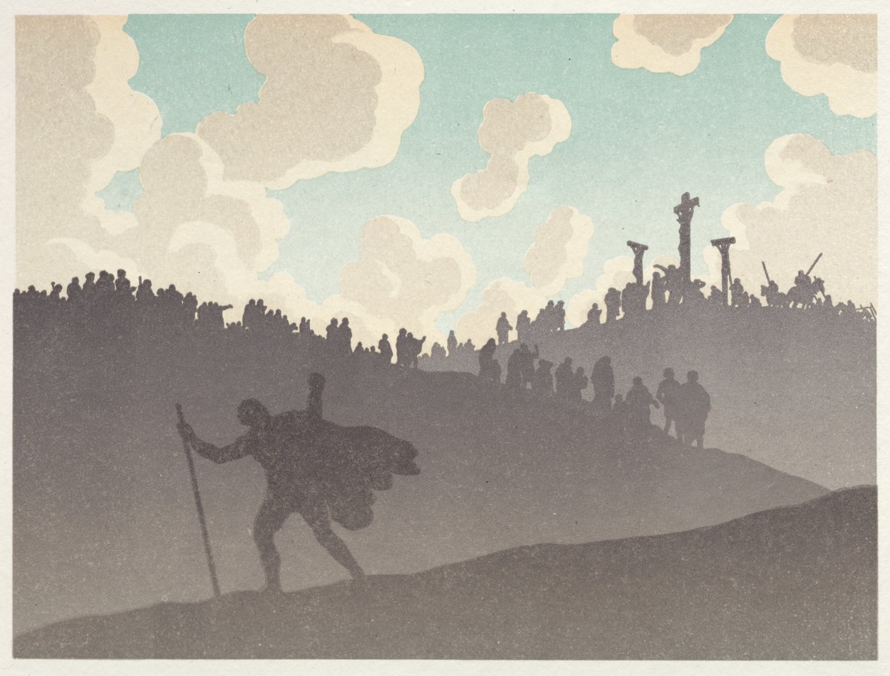 La judía errante: El desierto: la crucifixión de Henri Rivière