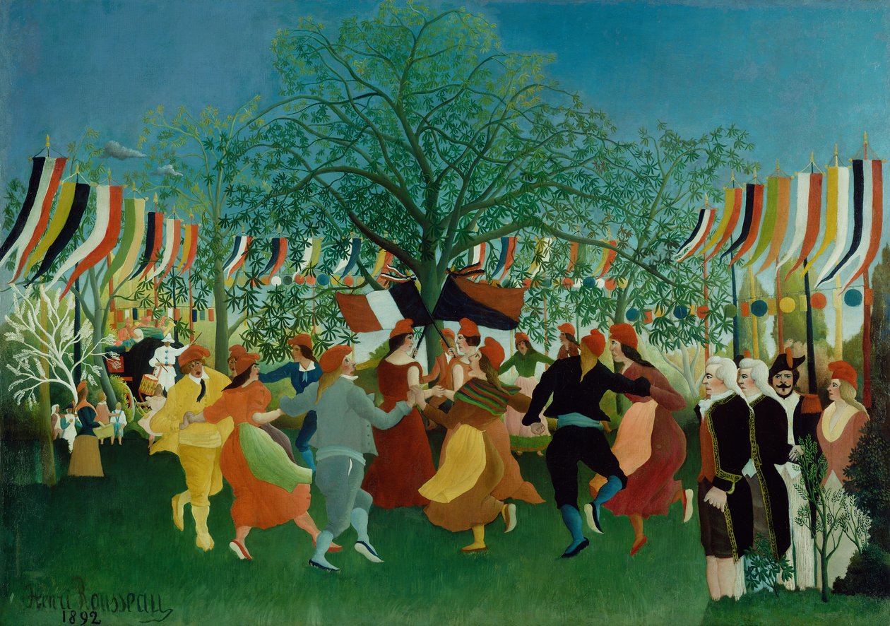 Un centenario de la independencia de Henri Rousseau