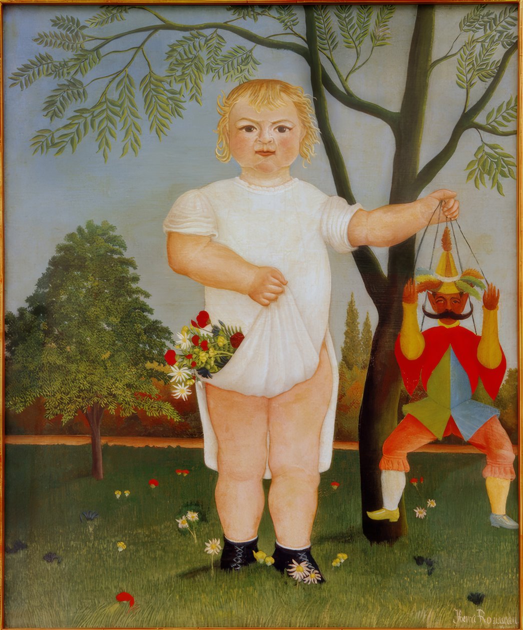 Para celebrar al bebé de Henri Rousseau