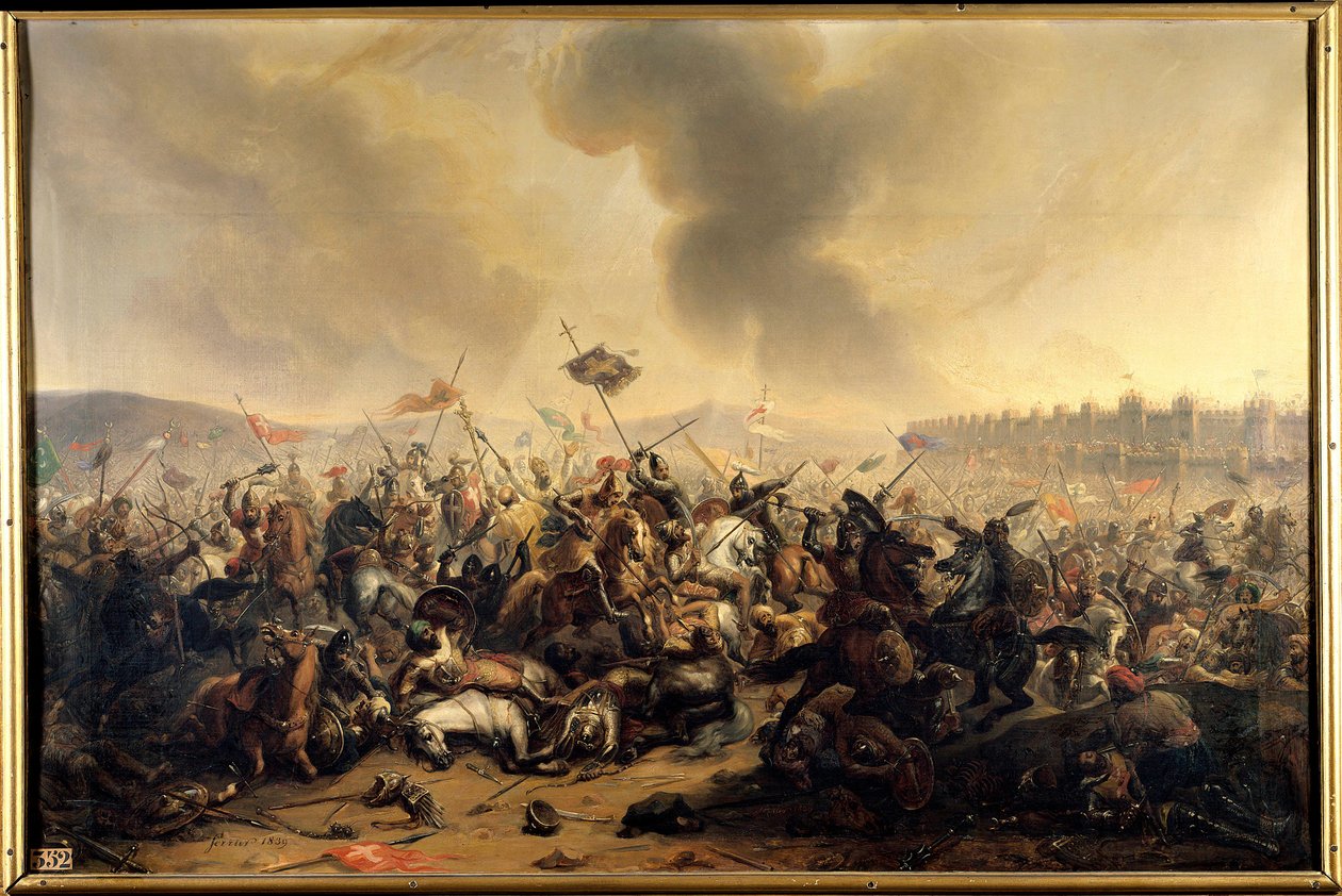 Batalla cometida por el Sultán Kilij-Arslan contra los cruzados que asedian la ciudad de Nicea en 1097 de Henri Serrur