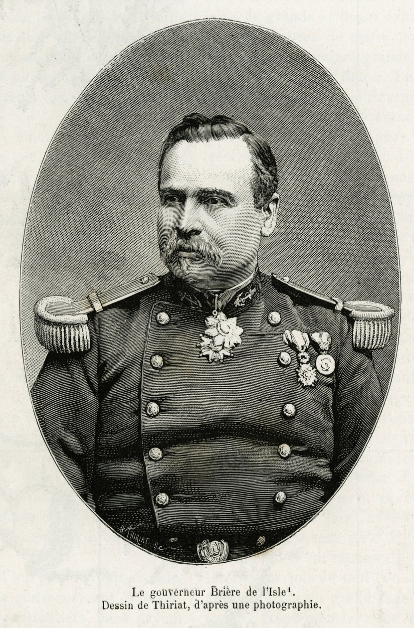 Retrato del Gobernador Louis Briere de L