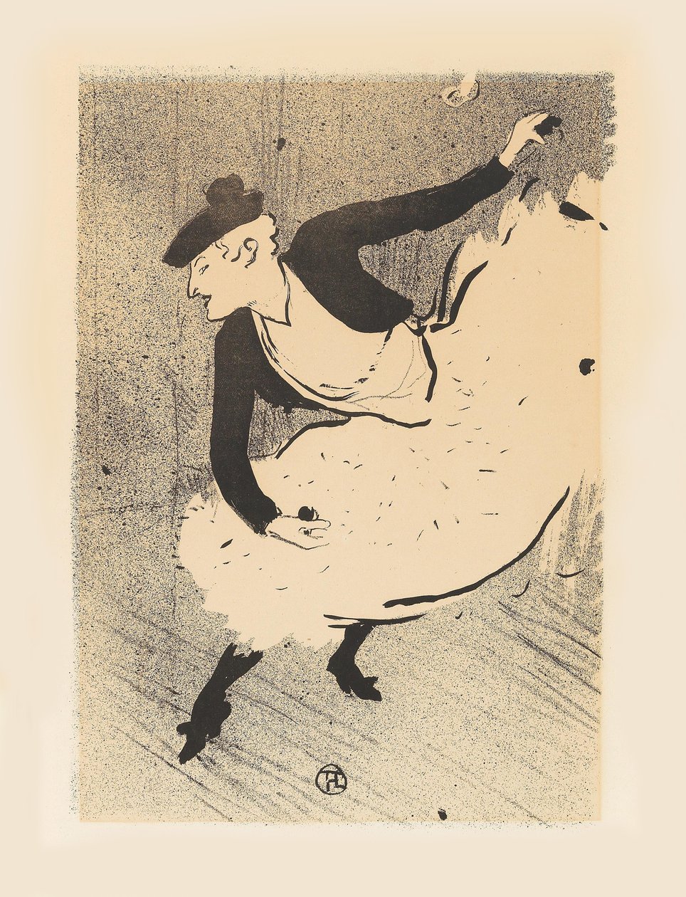 Edmée Lescot, 1893 de Henri Toulouse Lautrec de