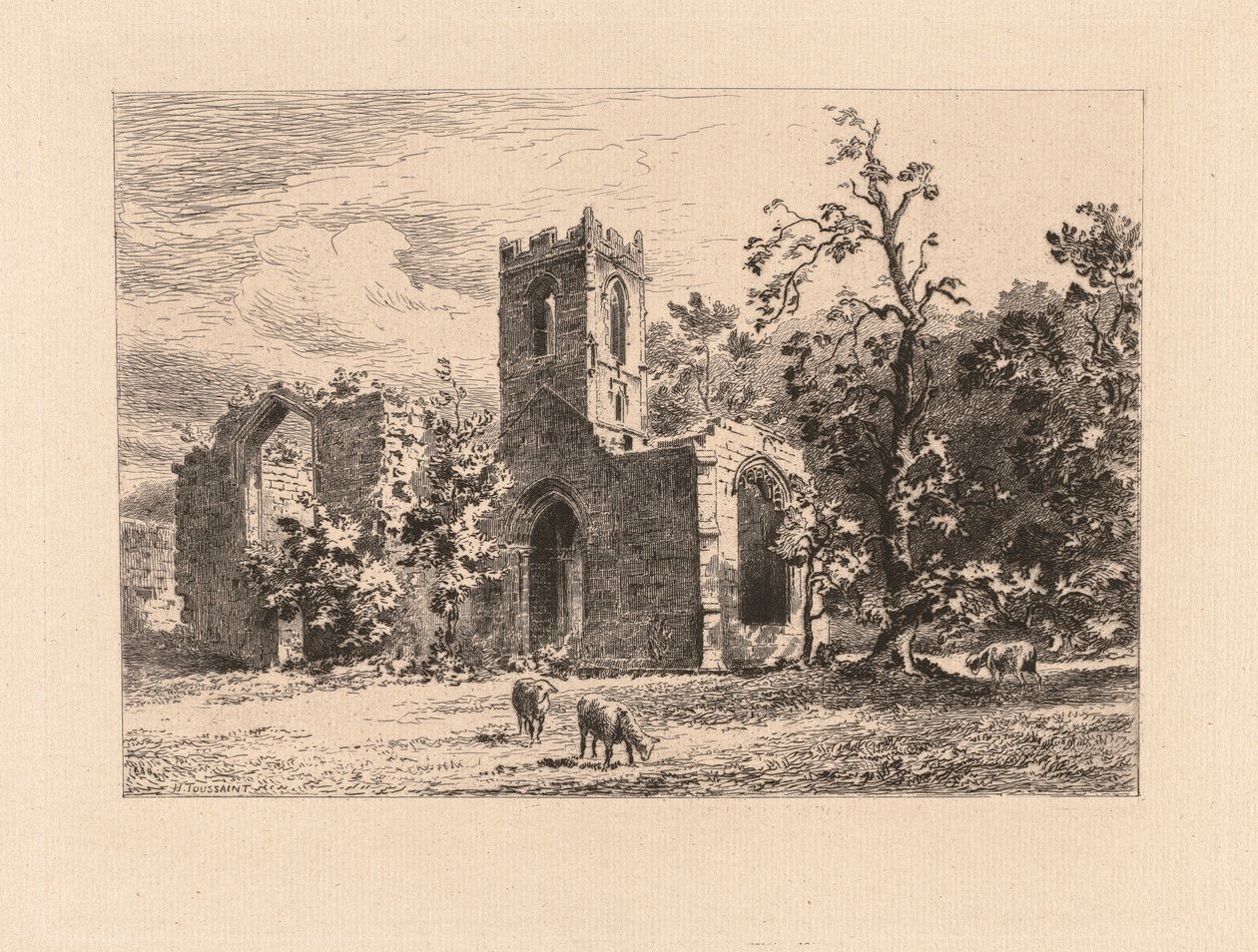 Abadía de Monte Gracia de Henri Toussaint