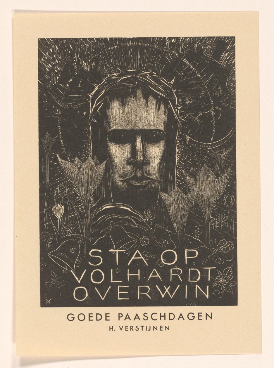 Tarjeta de Pascua de Henri Verstijnen de Henri Verstijnen