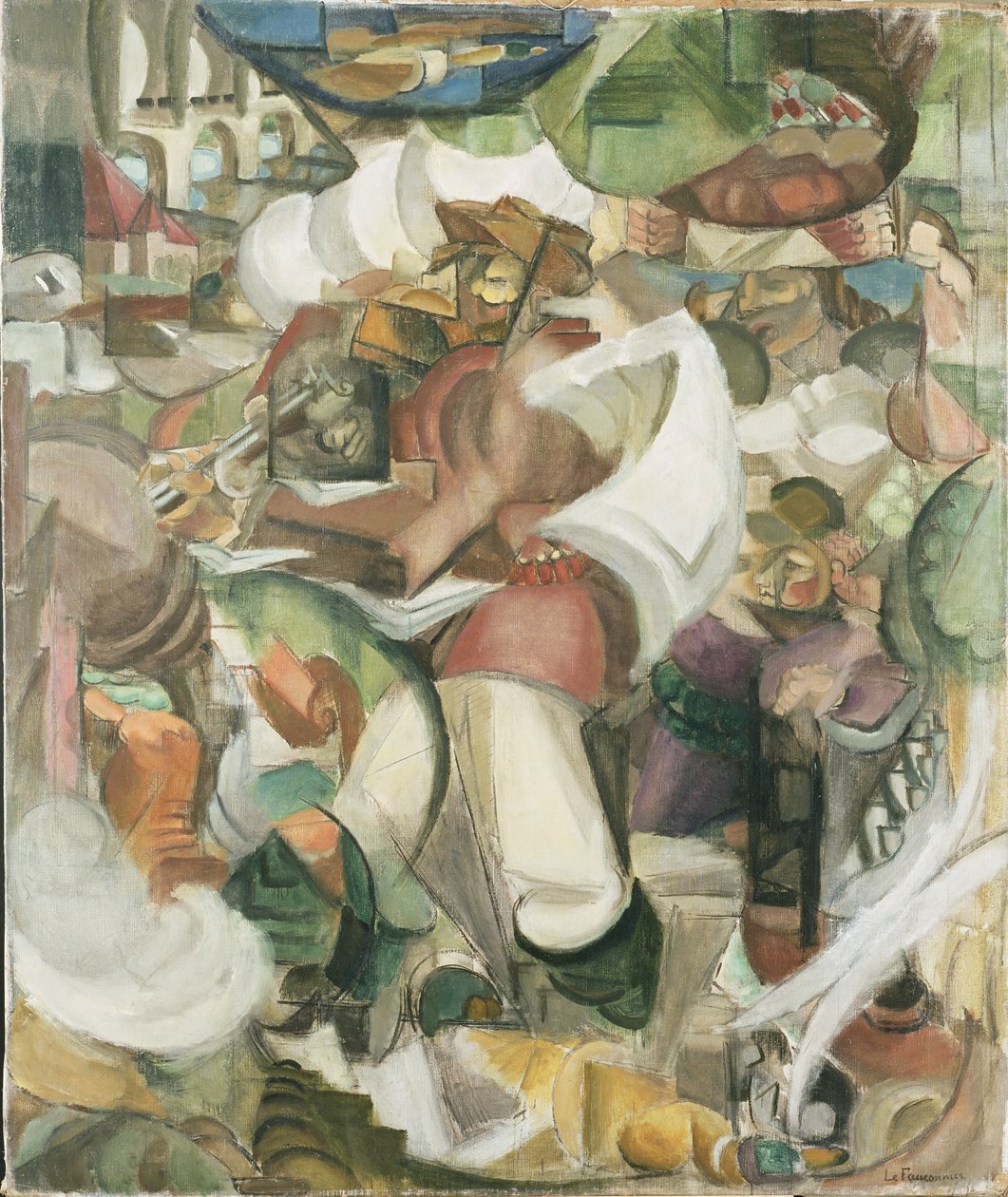 El cazador de Henri Victor Gabriel Le Fauconnier