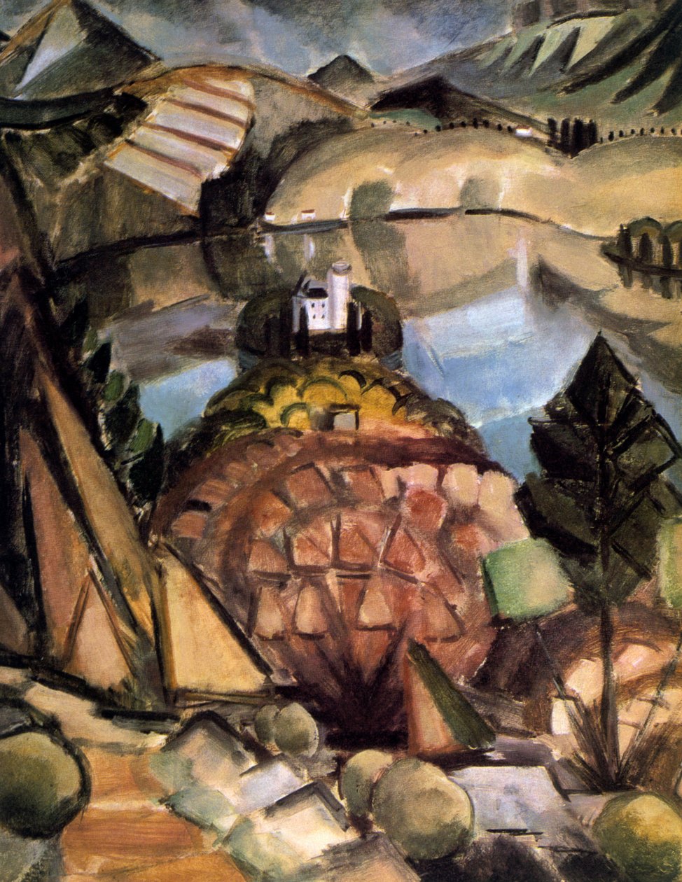 El Lago, 1911 de Henri Victor Gabriel Le Fauconnier