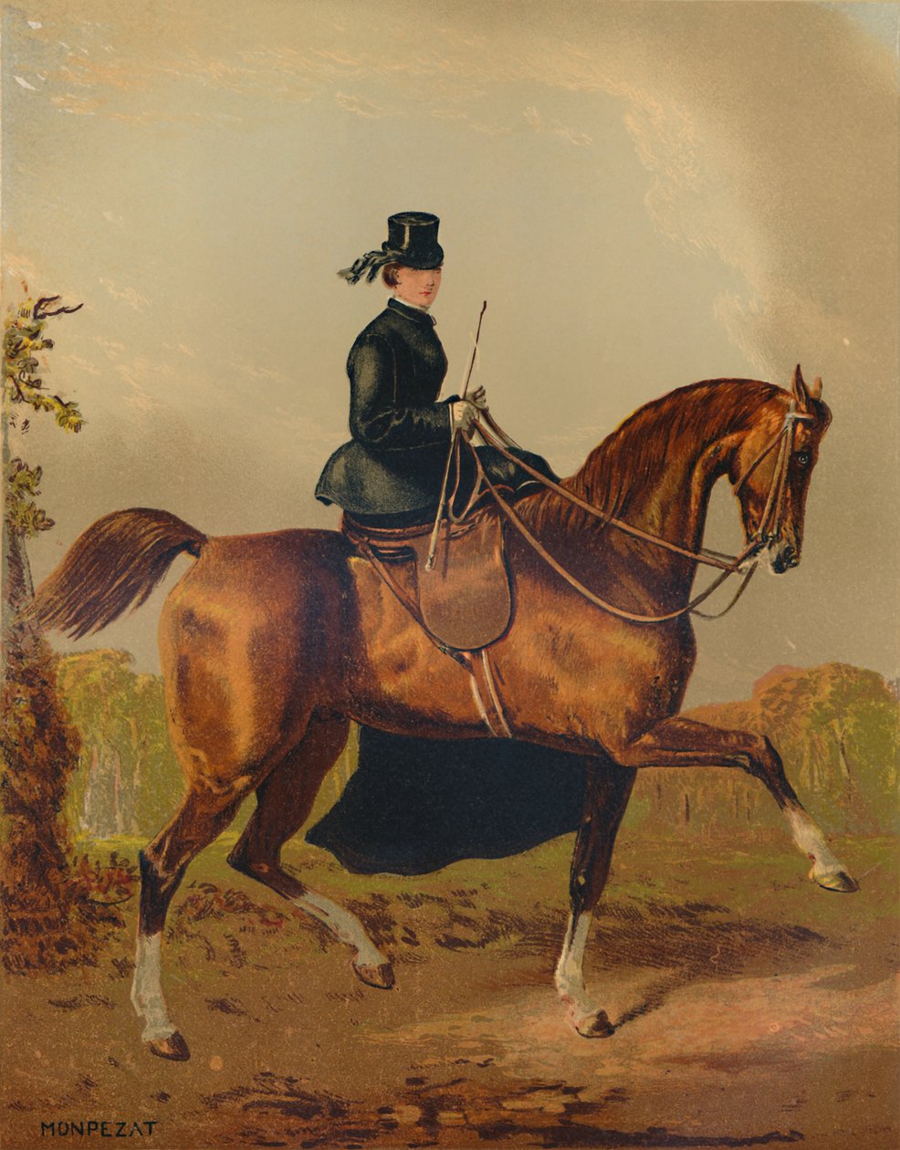 El caballo de una dama - La propiedad del difunto Conde de Pembroke de Henri d