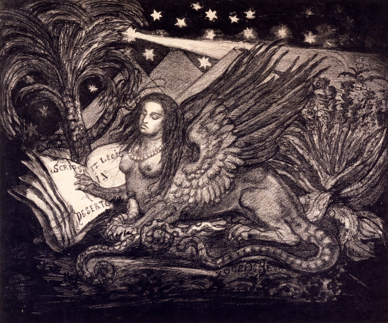 Esfinge, frontispicio de 