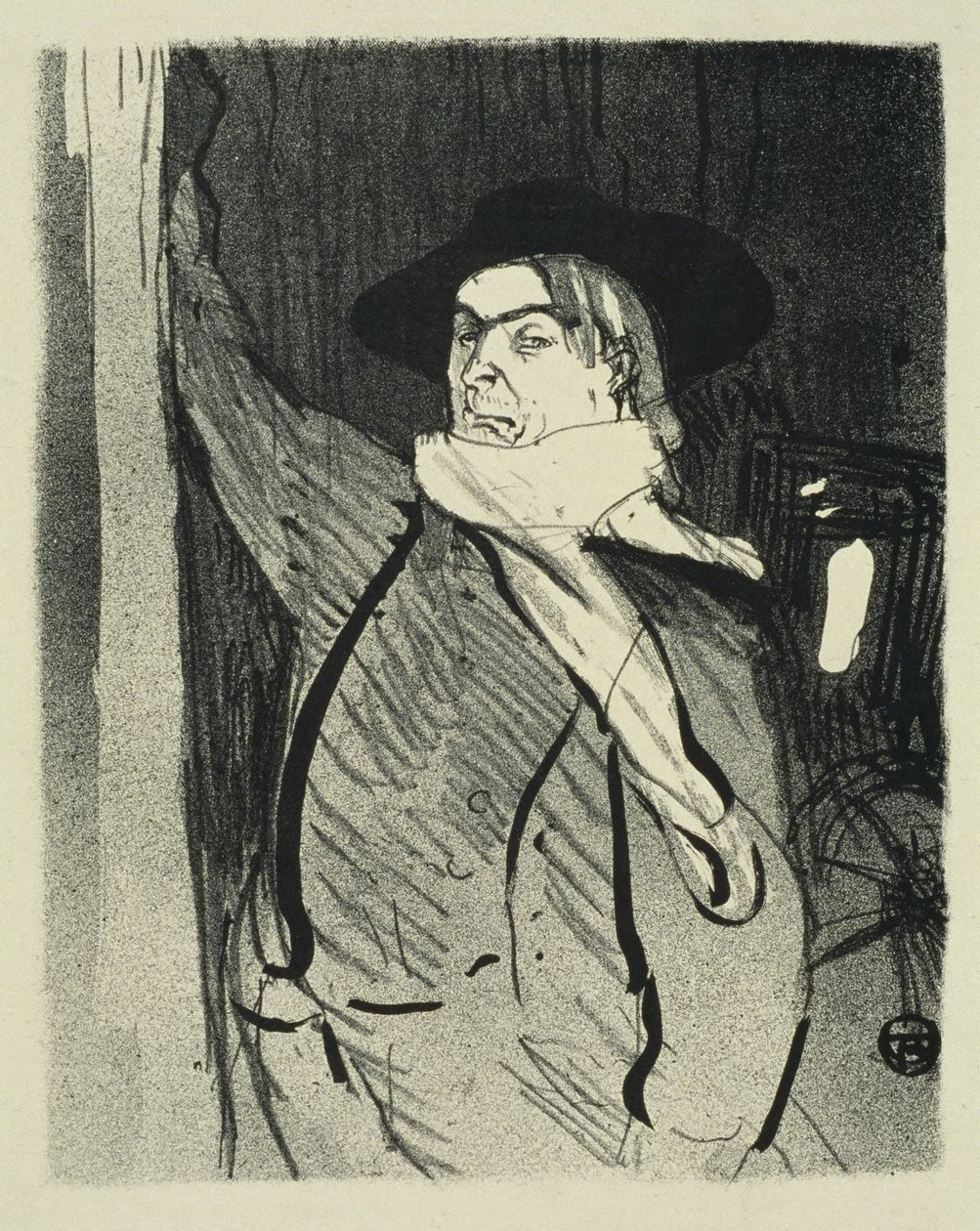 Aristide Bruant de Henri de Toulouse-Lautrec