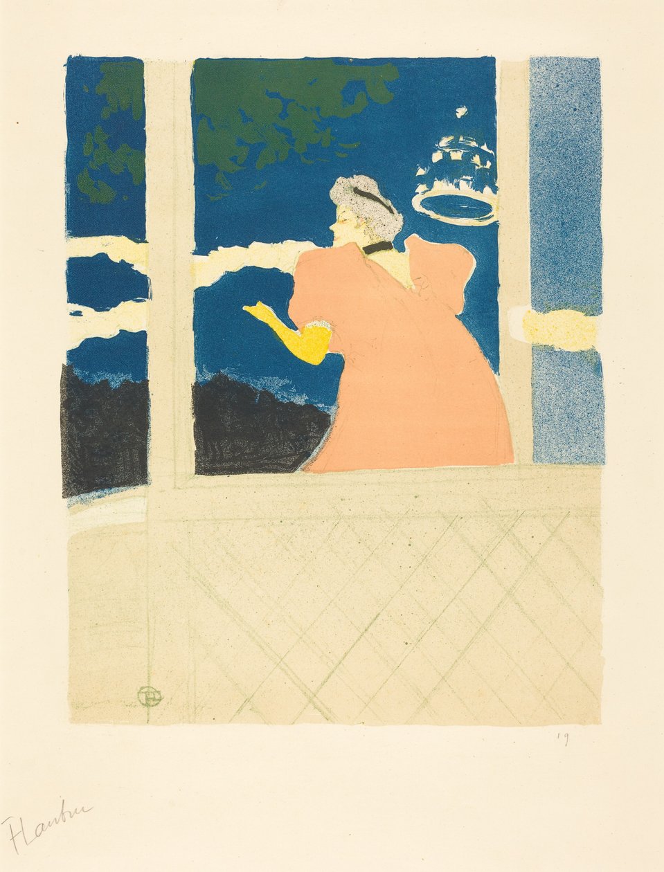 En los Ambassadeurs de Henri de Toulouse-Lautrec
