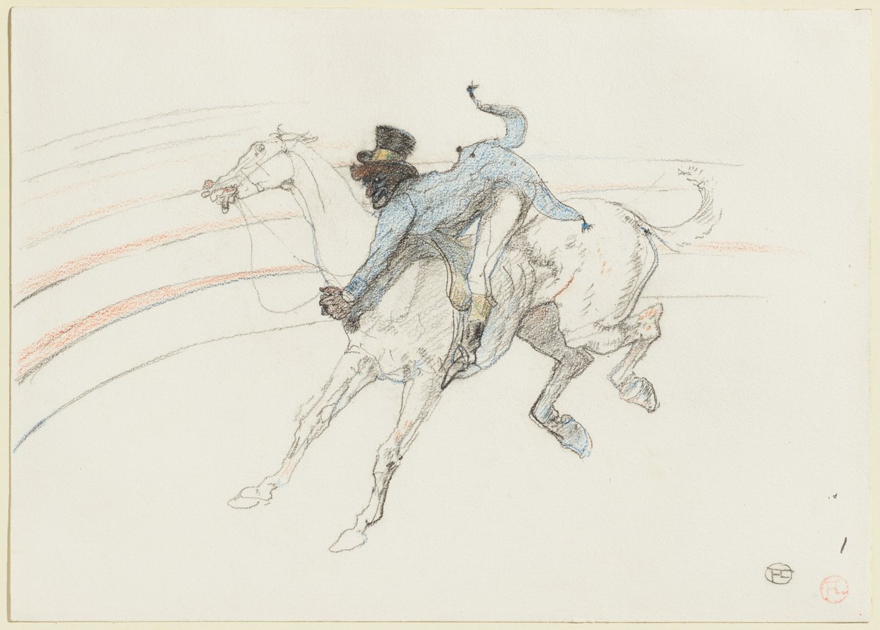 En el circo: «Chocolat» de Henri de Toulouse-Lautrec