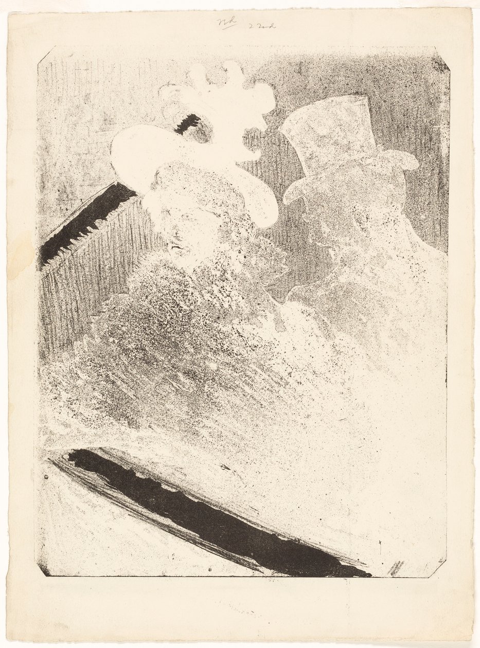En el concierto de Henri de Toulouse-Lautrec