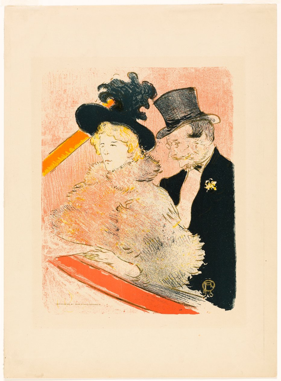 En el concierto de Henri de Toulouse-Lautrec