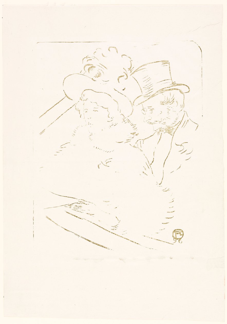 En el concierto de Henri de Toulouse-Lautrec