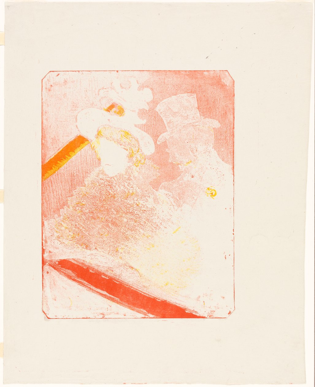 En el concierto de Henri de Toulouse-Lautrec