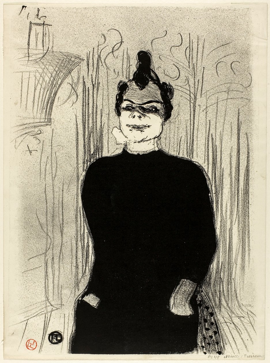 En el Gaieté Rochechouart: Nicolle de Henri de Toulouse-Lautrec