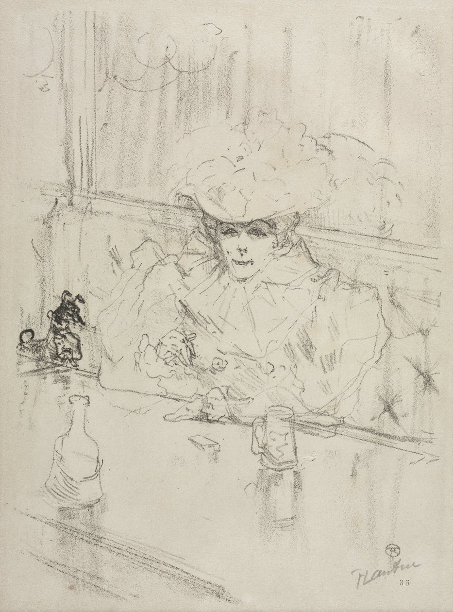 En el Escarabajo de Henri de Toulouse-Lautrec