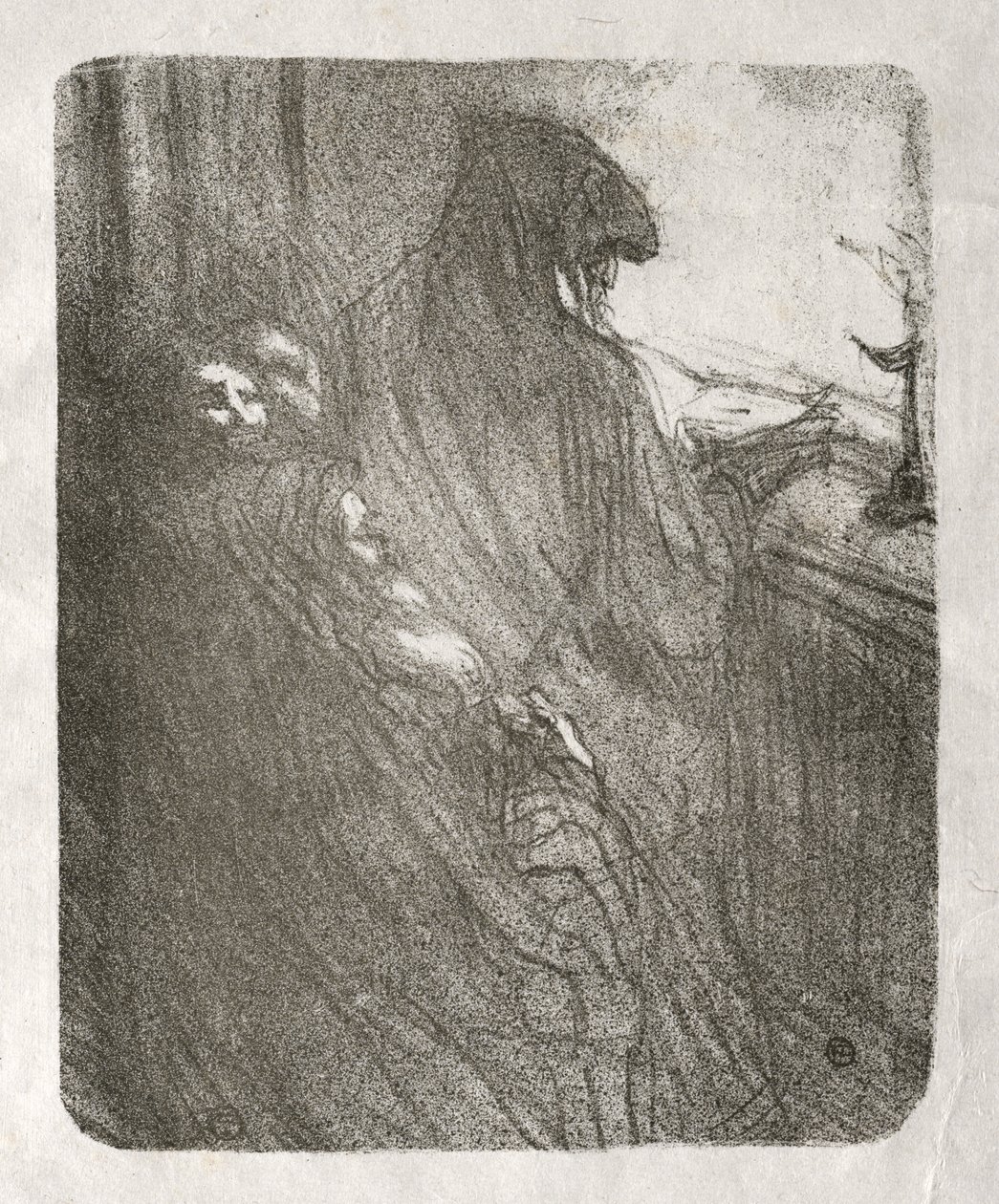 Al pie del Sinaí: La oración de los judíos polacos de Henri de Toulouse-Lautrec