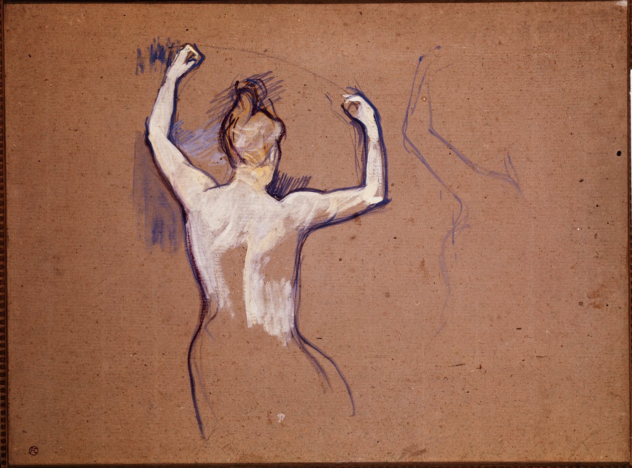 Ballet de Papa Crisantemo (Estudio de una de las bailarinas destacadas) de Henri de Toulouse Lautrec