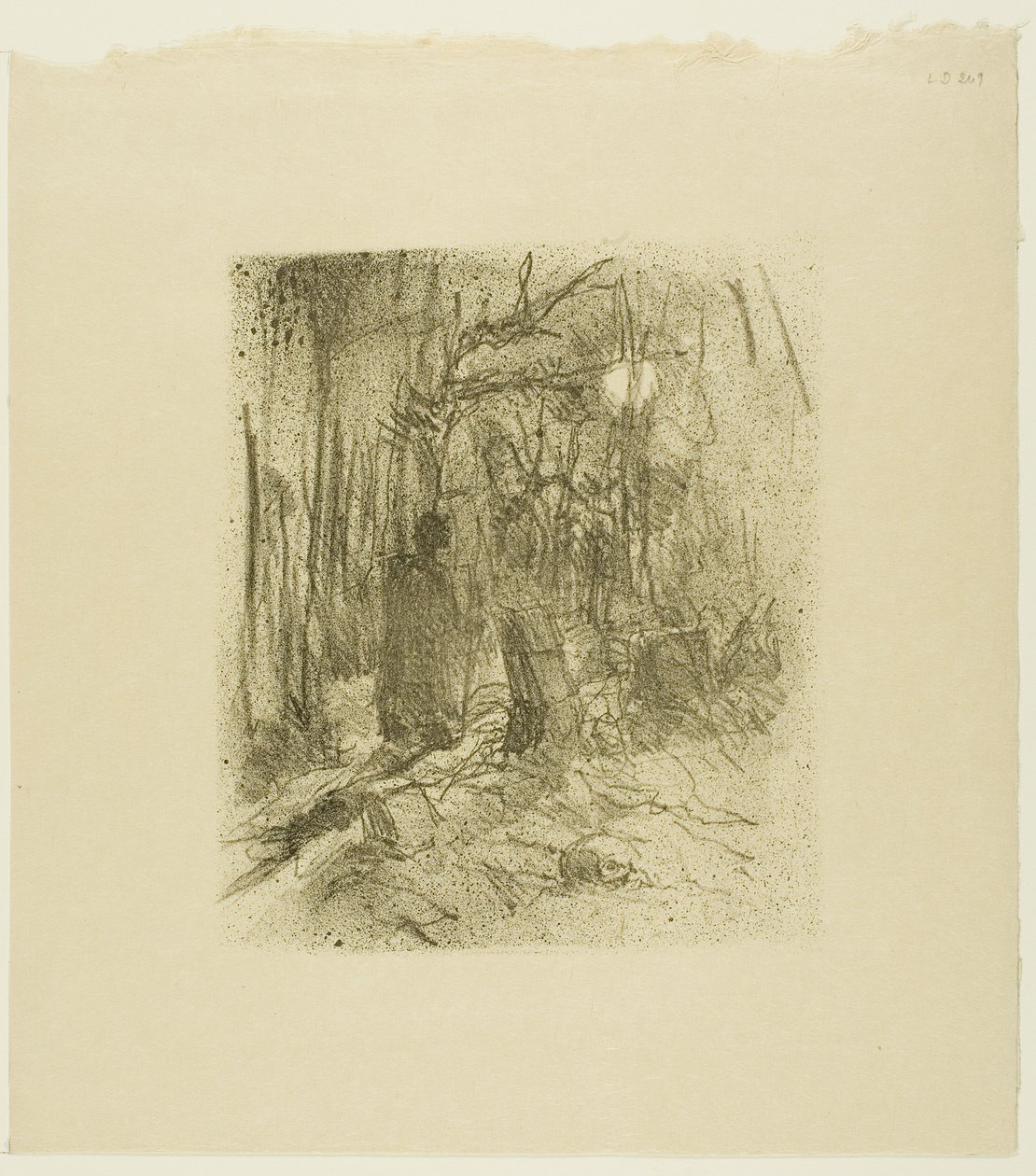 Cementerio de Busk, de Au Pied du Sinaï de Henri de Toulouse-Lautrec