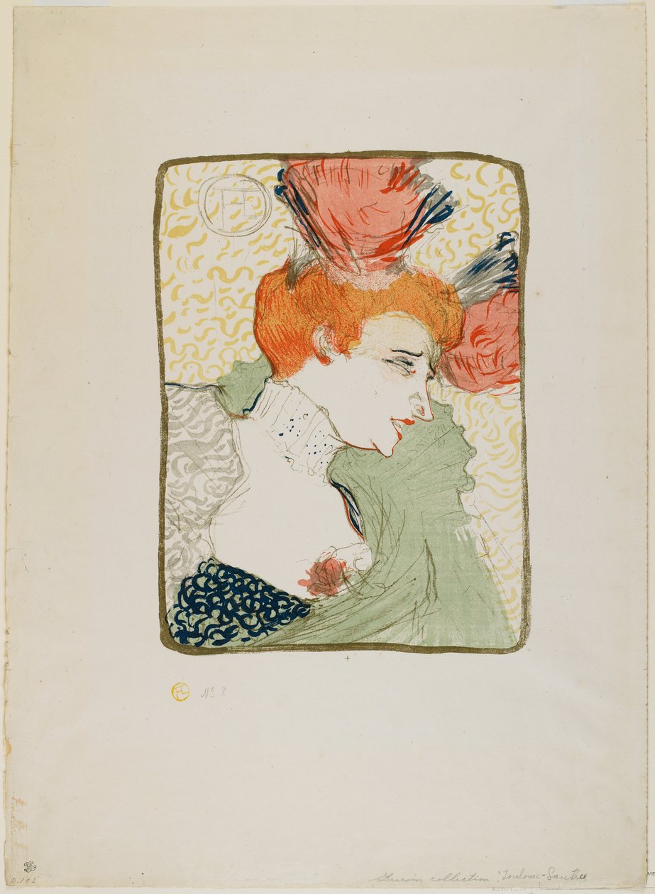 Busto de la señorita Marcelle Lender de Henri de Toulouse-Lautrec