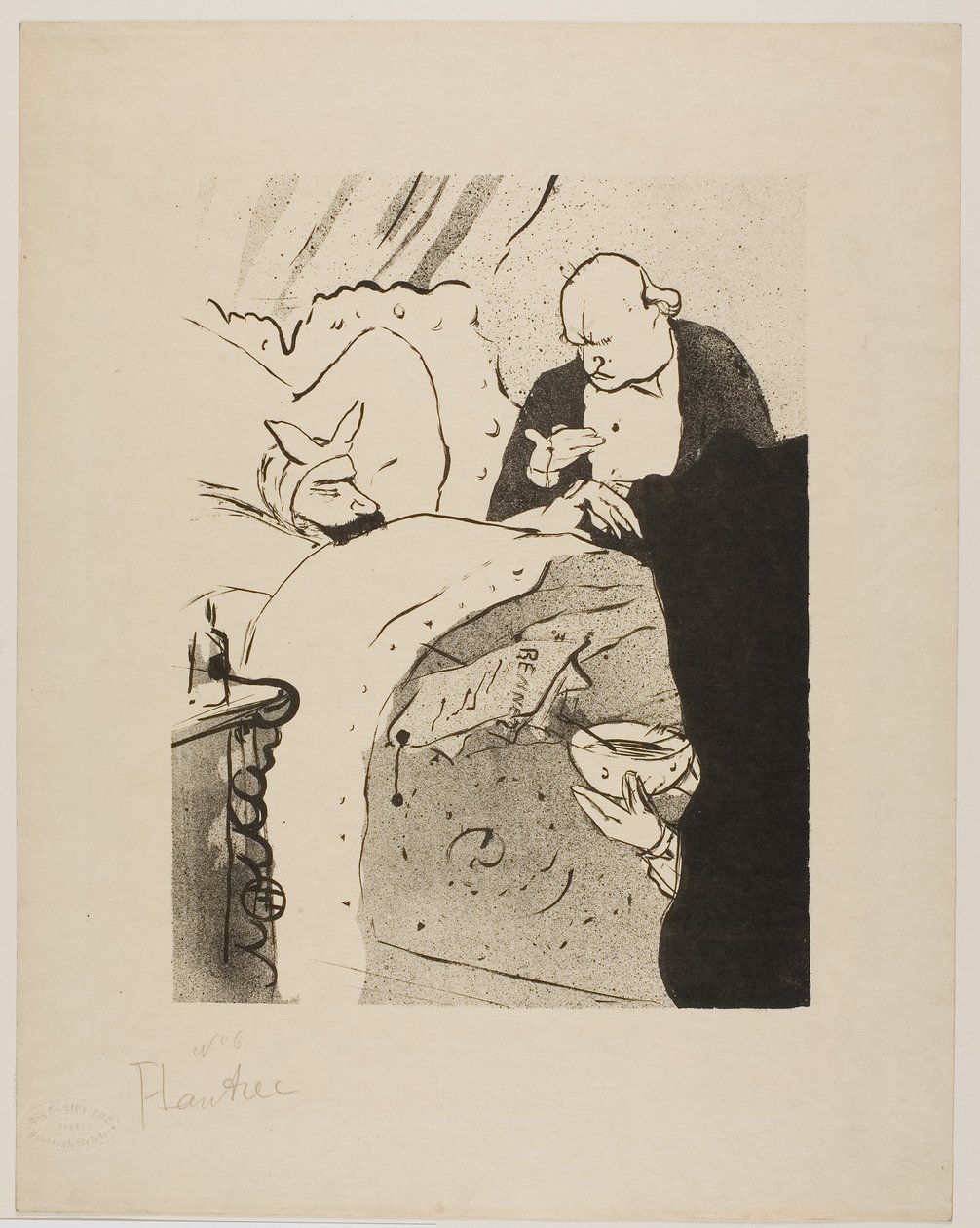 ¡Carnot está enfermo! de Henri de Toulouse-Lautrec