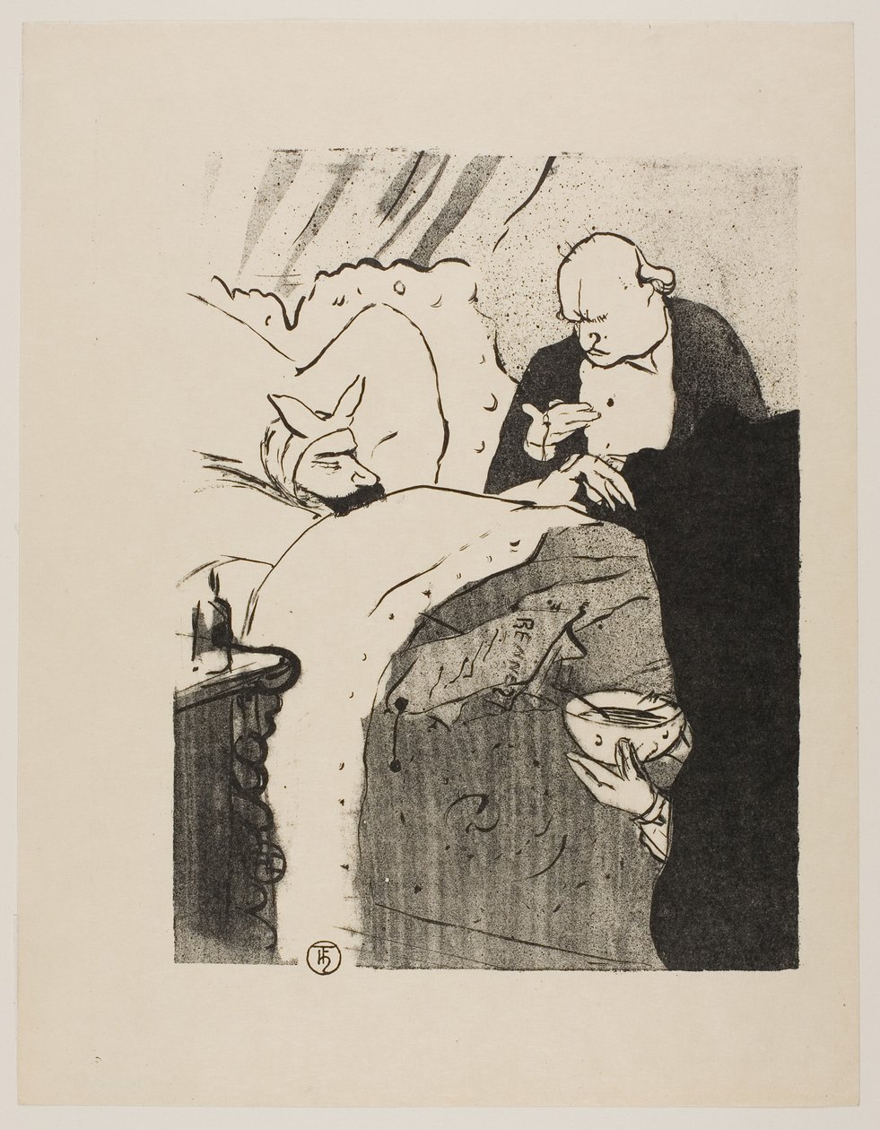 ¡Carnot está enfermo! de Henri de Toulouse-Lautrec