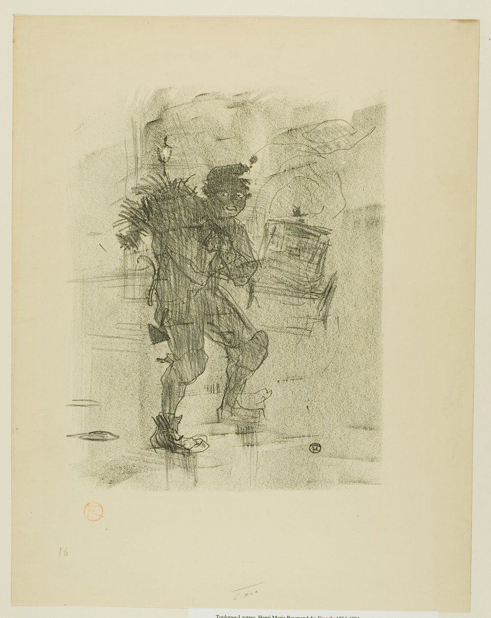 Balada navideña, de Mélodies de Désiré Dihau de Henri de Toulouse-Lautrec