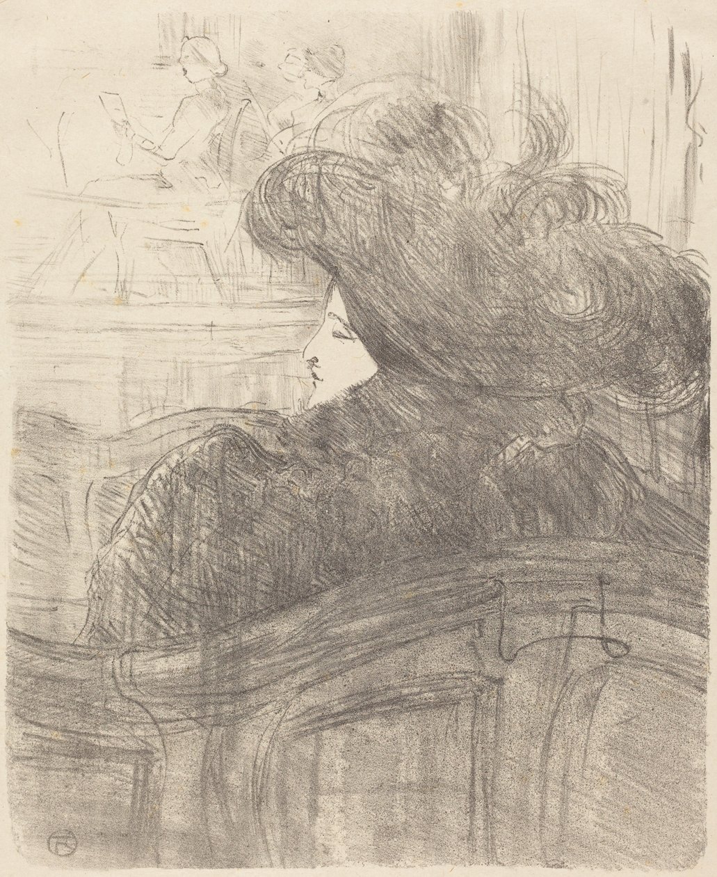 Cléo de Mérode de Henri de Toulouse-Lautrec