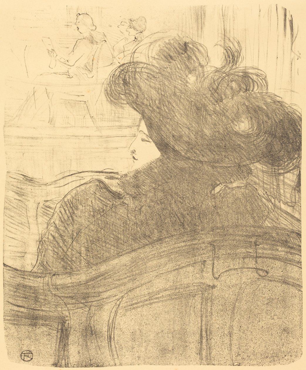 Cléo de Mérode de Henri de Toulouse-Lautrec